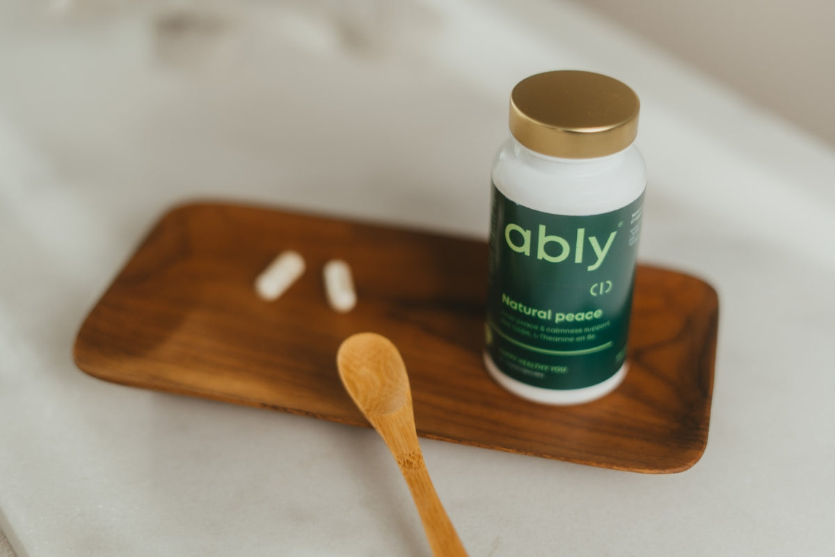 Natural peace supplement met GABA