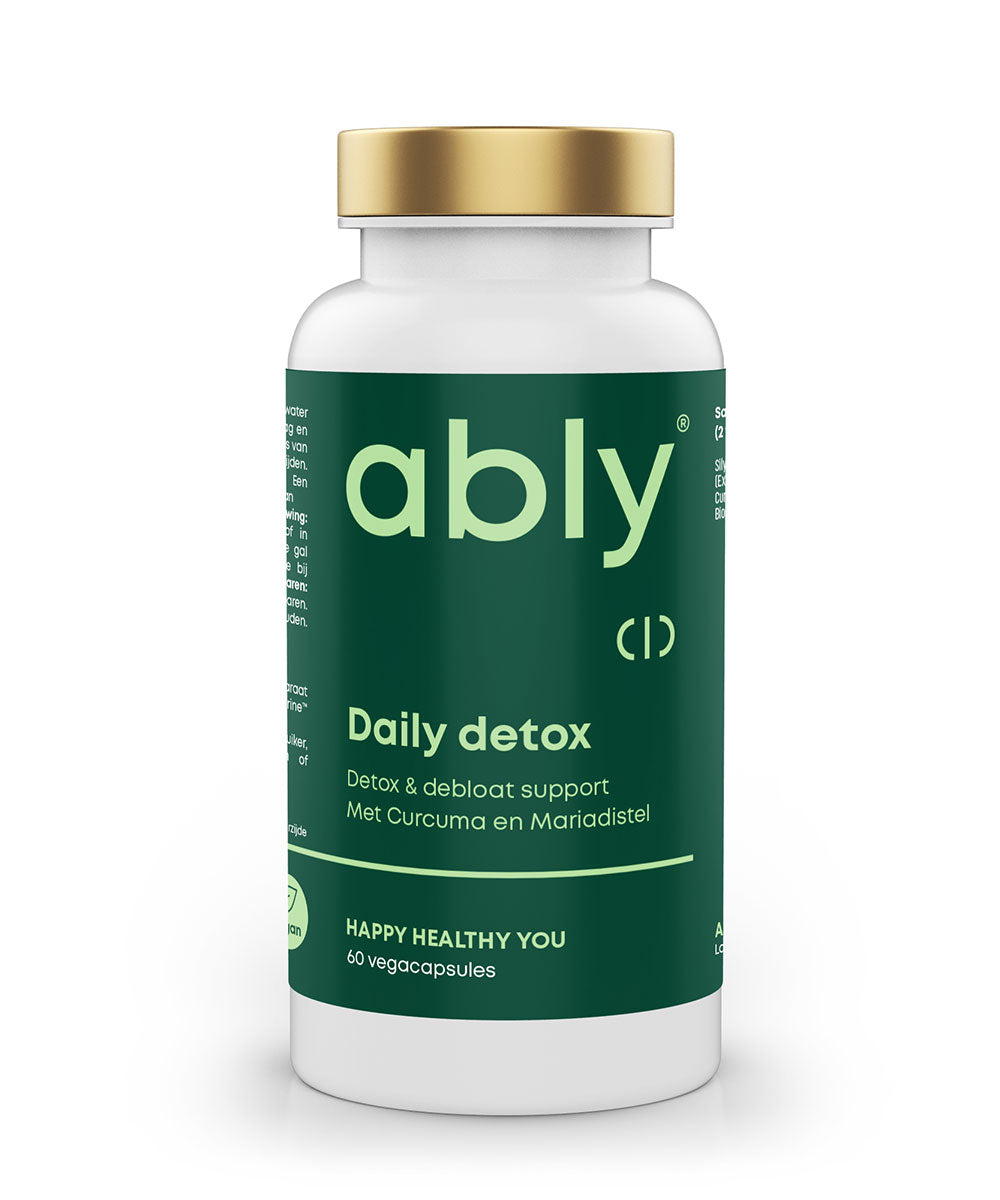 Daily detox - vegan, met curcuma en mariadistel